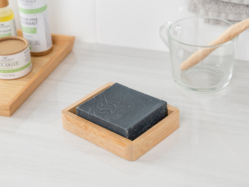 Slotted Wood Soap Dish